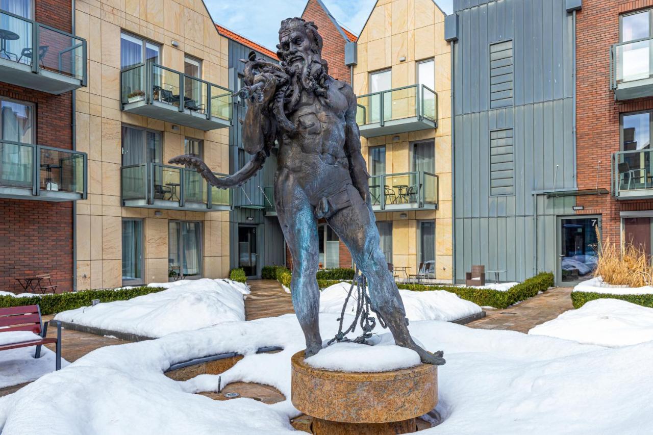 Old Town Neptun Apartments By Noclegi Renters Gdansk Luaran gambar
